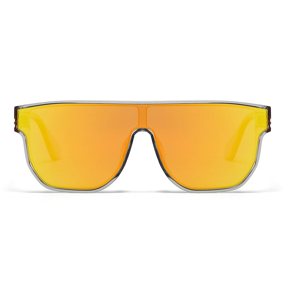 aviator sunglasses with glossy lenses